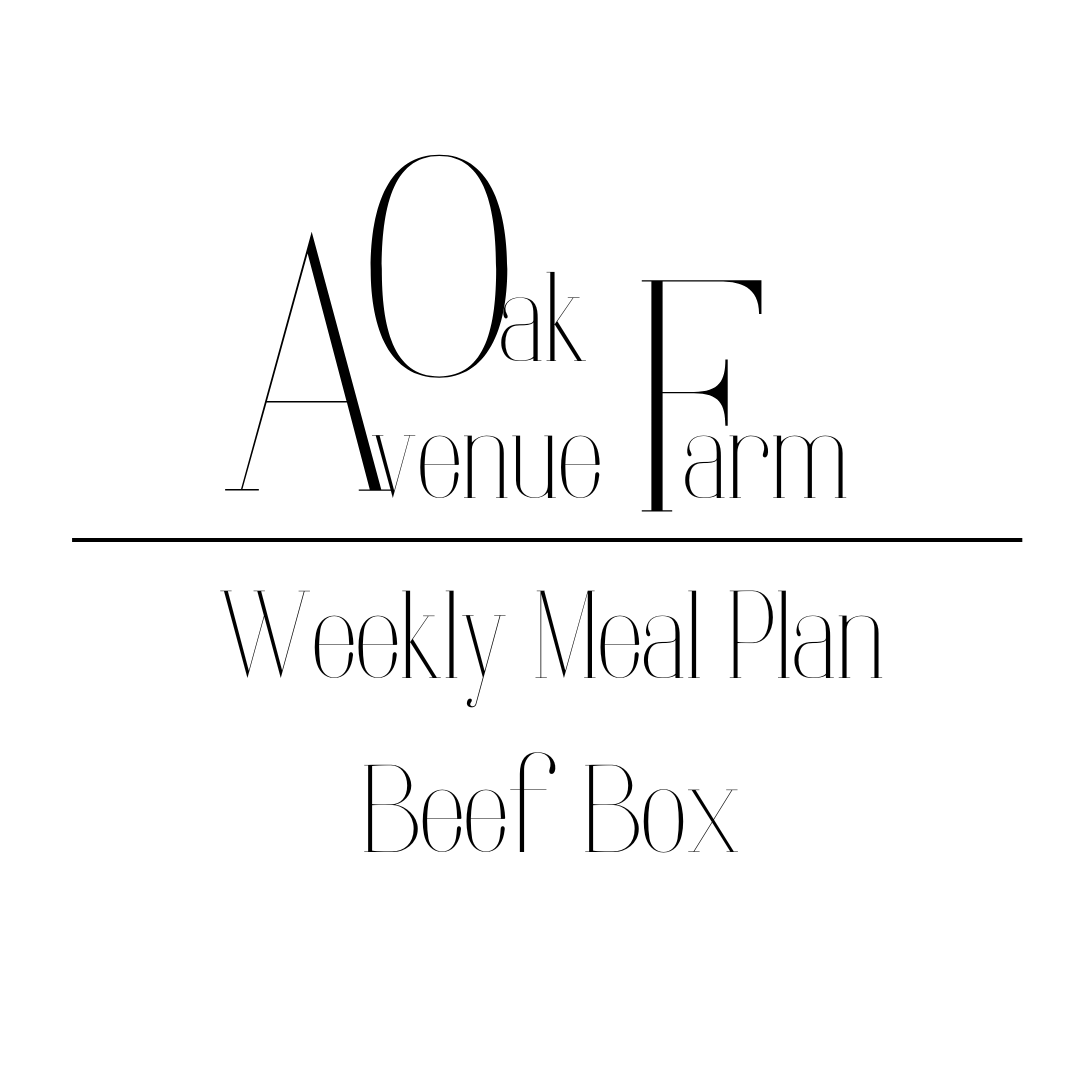 Weekly Meal Plan Beef Box