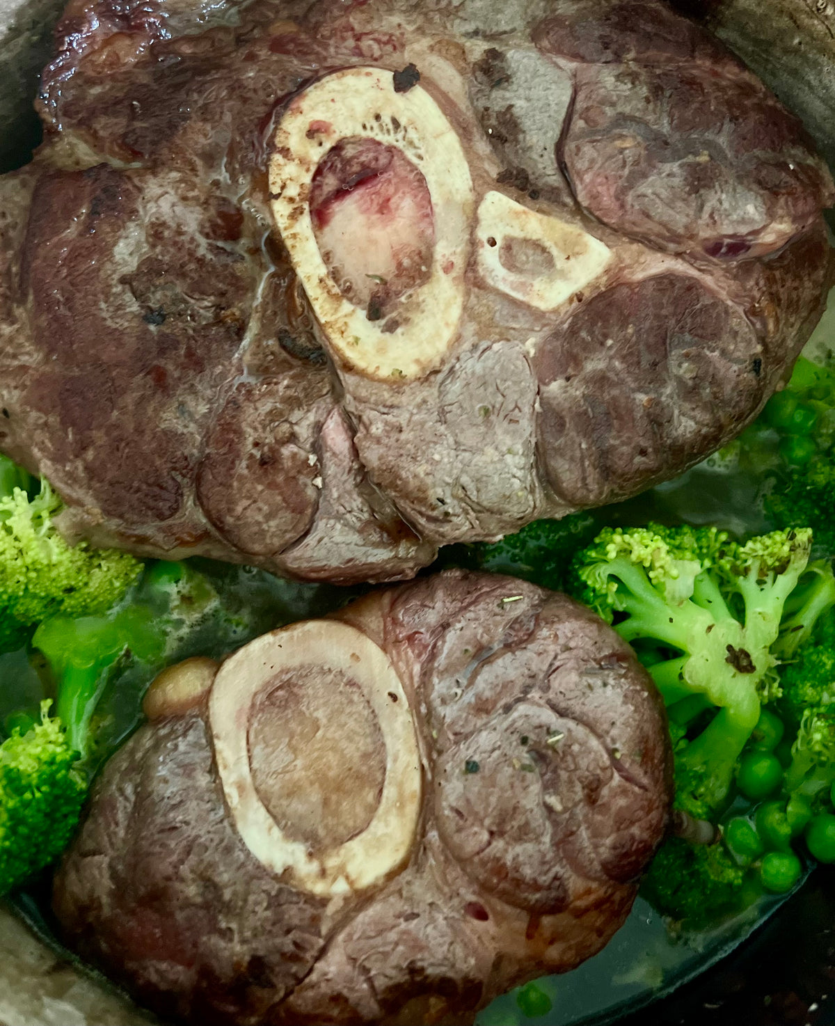 Beef Shank with Marrow (4 Pack) – Oak Avenue Farm