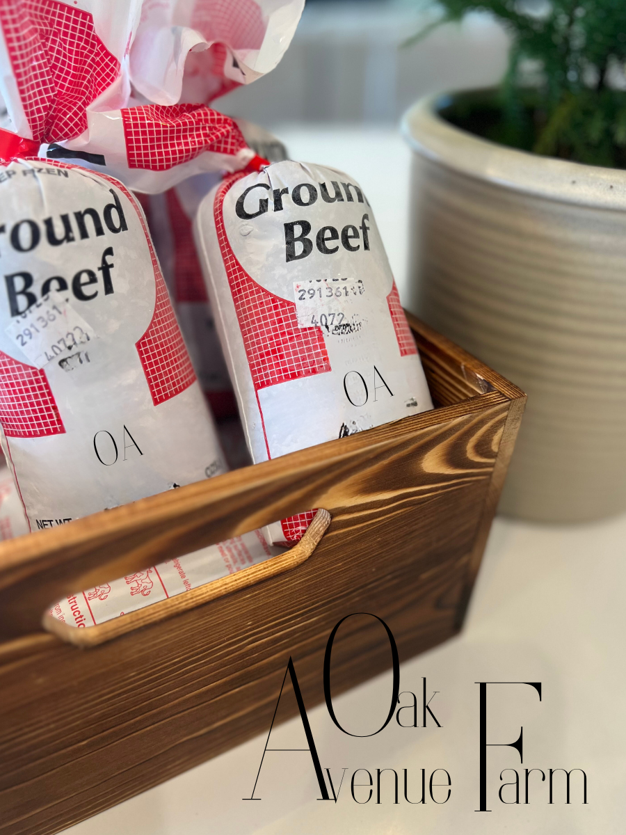 Oak Avenue Farm Premium Ground Beef Box