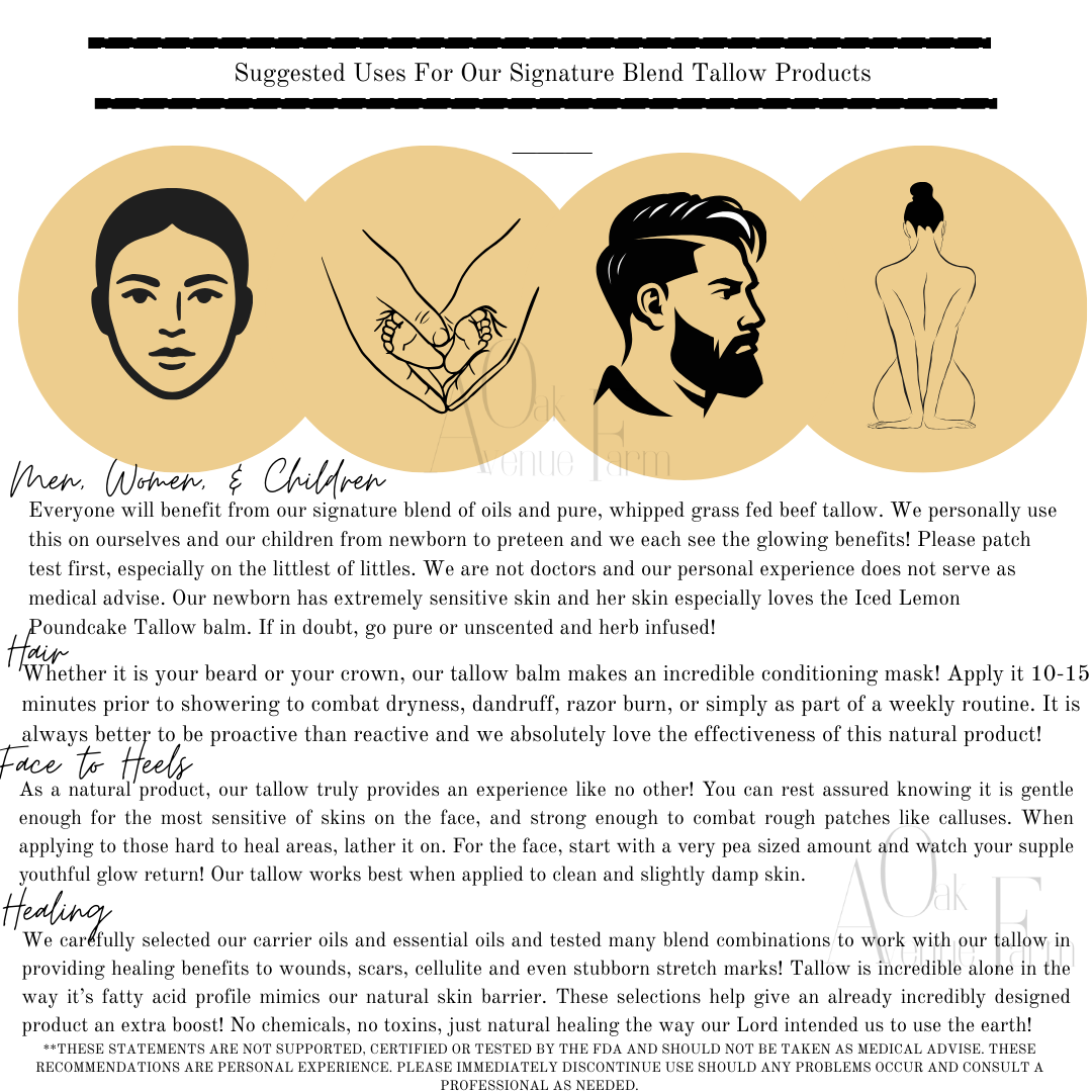 The Whipped Tallow Sampler Mini Set