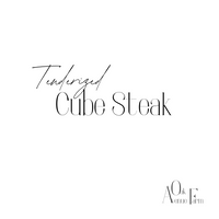 Tenderized Cube Steak (2/pack)