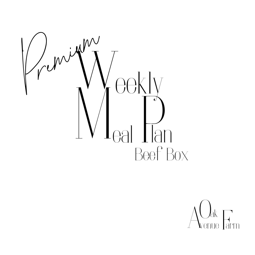 Premium Weekly Meal Plan Beef Box